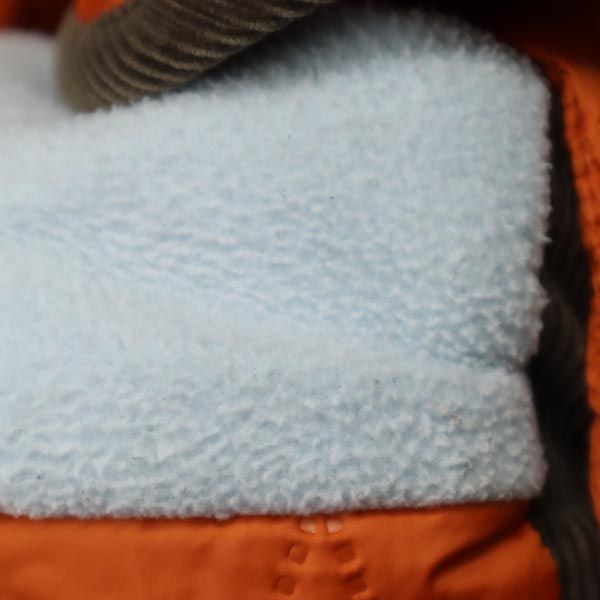 FJALLRAVEN フェールラーベン ドンキーカラー キルティングジャケット S オレンジ系 裏フリース レディース