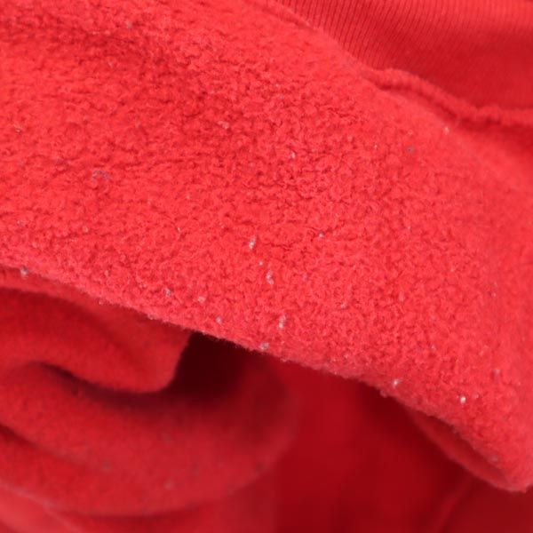 FRUIT OF THE LOOM フルーツオブザルーム 80s USA製 プリント 長袖 スウェット トレーナー L 赤 メンズ