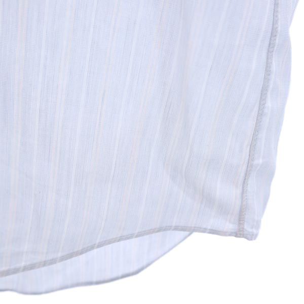 Burberrys バーバリーズ ストライプ 長袖 シャツ 41-82 水色 メンズ