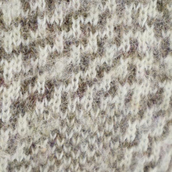 THECOUNTRYSQUIRE ザカントリースクワイア ウールブレンド 総柄 長袖 セーター M 茶系 ニット メンズ