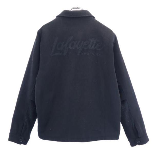 LFYT エルエフワイティー バックロゴ刺繍 ウールジャケット L 黒 メンズ