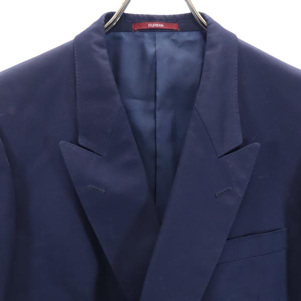Durban ダーバン テーラードジャケット ネイビー ダブルボタン メンズ