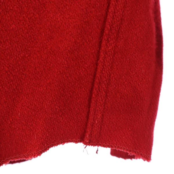 melton メルトン 70s ヴィンテージ OUTER-WEAR USA製 シャツジャケット M レッド メンズ