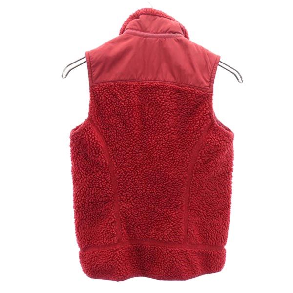 patagonia パタゴニア ボア ベスト XS 赤系 アウトドア レディース