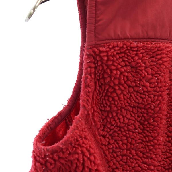 patagonia パタゴニア ボア ベスト XS 赤系 アウトドア レディース