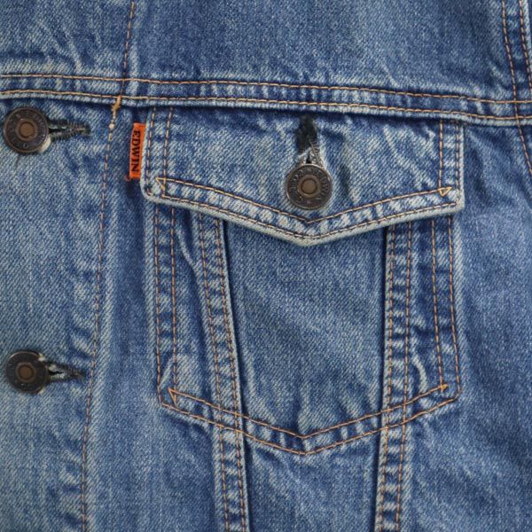 EDWIN エドウィン 70s ヴィンテージ デニムジャケット L Gジャン メンズ