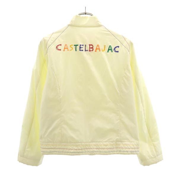 JC de CASTELBAJAC カステルバジャック バックロゴプリント 中綿ジャケット 1 ベージュ系 レディース