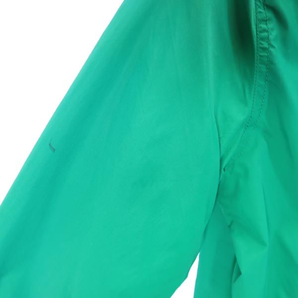 DIESEL ディーゼル バックロゴプリント ナイロン ジップパーカー 10 グリーン系 キッズ