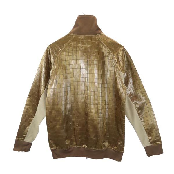 glamb グラム 日本製 ジップジャケット 2 ブラウン系 デザイン メンズ