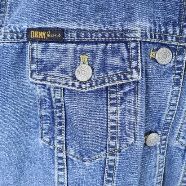 DKNY DONNA KARAN NEW YORK JEANS ダナキャランニューヨーク ジーンズ デニムジャケット P Gジャン レディース