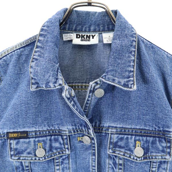 DKNY DONNA KARAN NEW YORK JEANS ダナキャランニューヨーク ジーンズ デニムジャケット P Gジャン レディース