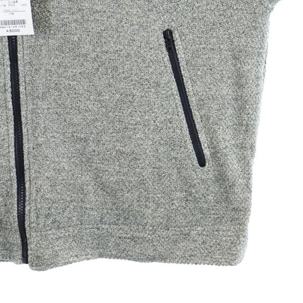 未使用 santa fe サンタフェ 日本製 バック ロゴ 刺繍 ジャケット 3 グレー系 メンズ