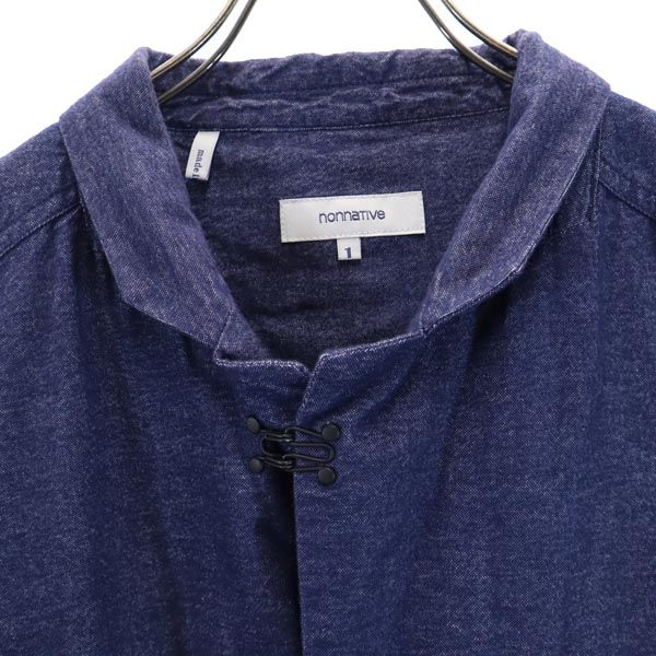 nonnative ノンネイティブ 日本製 コットン テーラードジャケット 1 青 メンズ