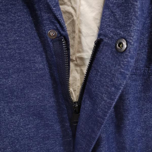 nonnative ノンネイティブ 日本製 コットン テーラードジャケット 1 青 メンズ