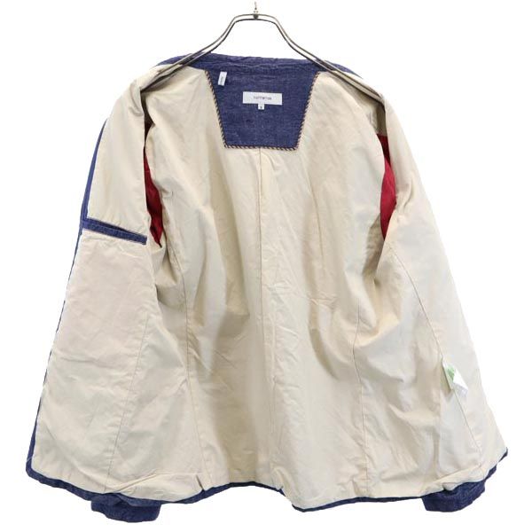 nonnative ノンネイティブ 日本製 コットン テーラードジャケット 1 青 メンズ