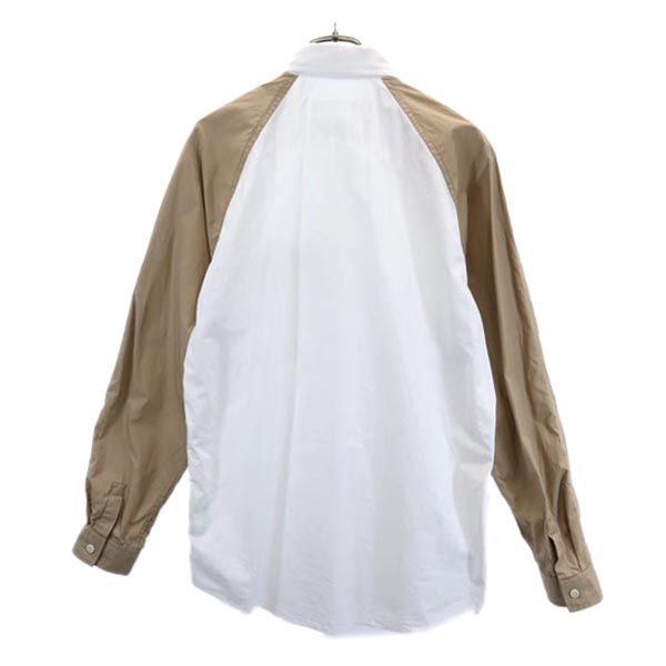 KUBRICK キューブリック 日本製 長袖 ボタンダウンシャツ M ホワイト系 メンズ