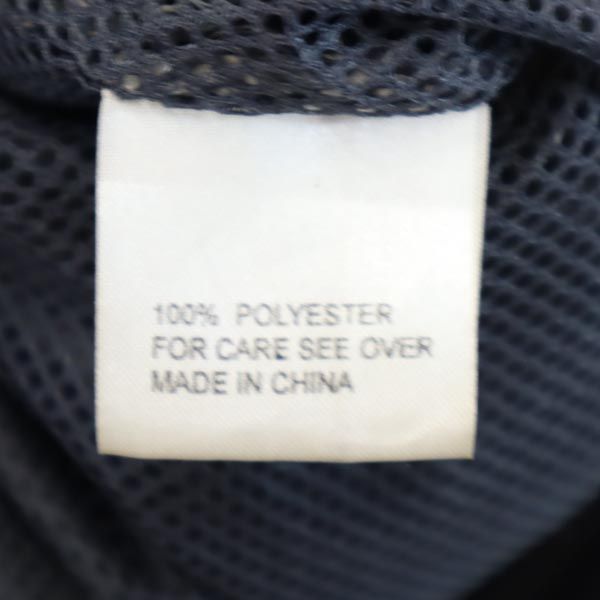 Pierre Cardin ピエールカルダン バック ロゴ 刺繍 コーチジャケット L 黒系 メンズ