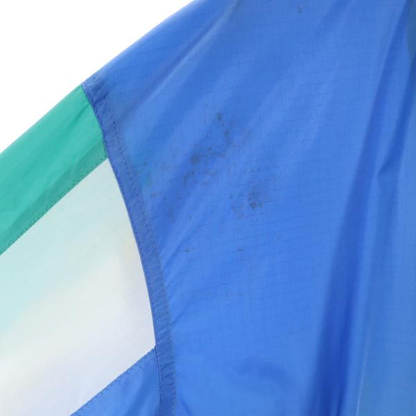 HELLY HANSEN ヘリーハンセン 80s ヴィンテージ 長袖 ナイロンジャケット M 青×黄×緑 メンズ