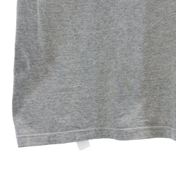 adidas アディダス 90s USA製 オールド ロゴプリント 半袖 Tシャツ S グレー メンズ