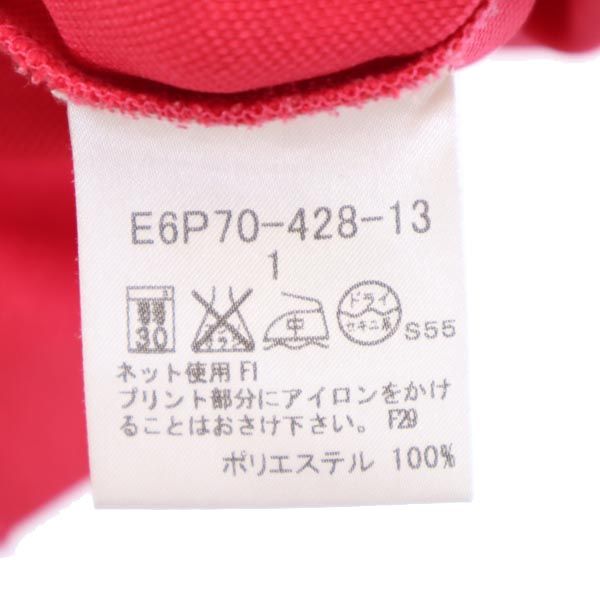 バーバリー 日本製 三陽商会 半袖 ポロシャツ 1 ピンク BURBERRY 鹿の子 レディース