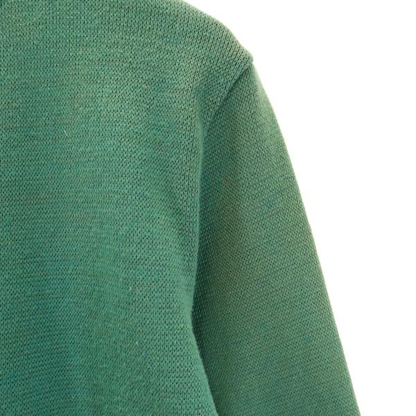 millesimes ノーカラージャケット 上下 セットアップ グリーン系 ラップスカート レディース