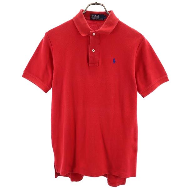 Polo by Ralph Lauren ポロバイラルフローレン 半袖 ポロシャツ M 赤系 メンズ