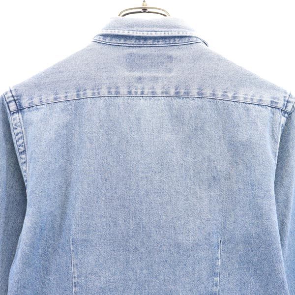 RALPH RALPH LAUREN ラルフラルフローレン ロゴ刺繍 長袖 デニムシャツ 8 キッズ