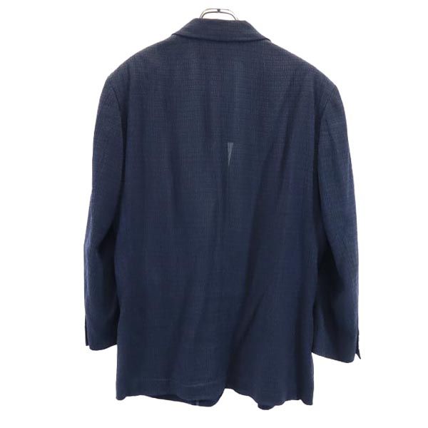 LANVIN ランバン 長袖 テーラードジャケット 50-36 紺系 メンズ