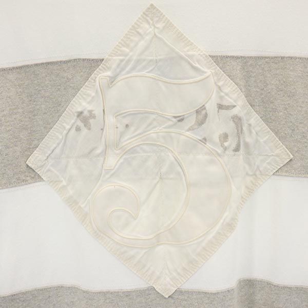 Polo by Ralph Lauren ポロバイラルフローレン ボーダー柄 半袖 ポロシャツ S ホワイト×グレー 23区 メンズ