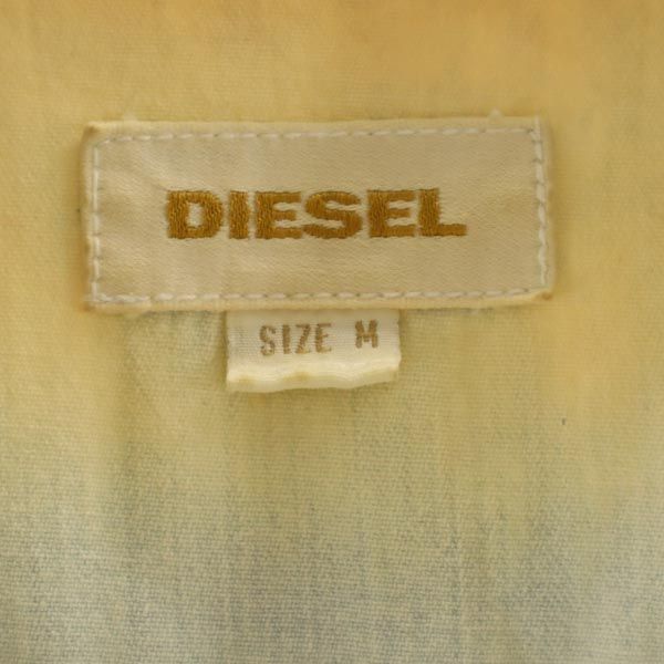 DIESEL ディーゼル 長袖 デニム ウエスタンシャツ M メンズ