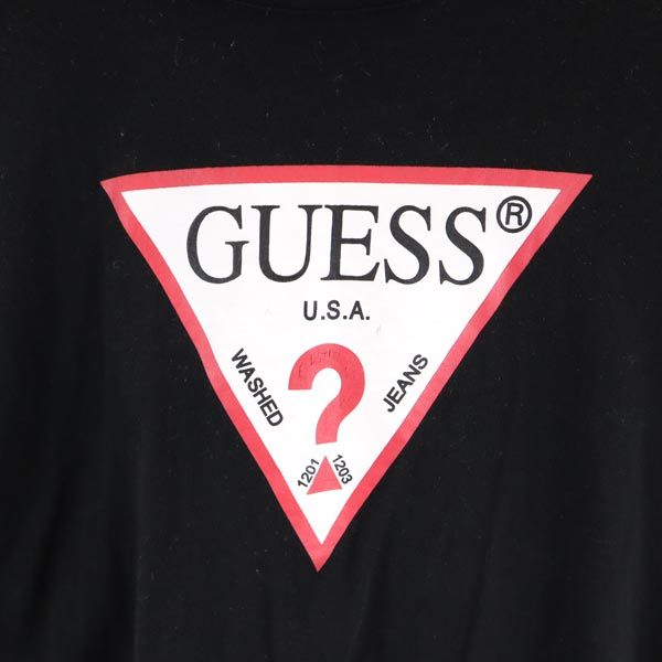 Guess ゲス ロゴプリント 半袖 Tシャツ XXS 黒 メンズ