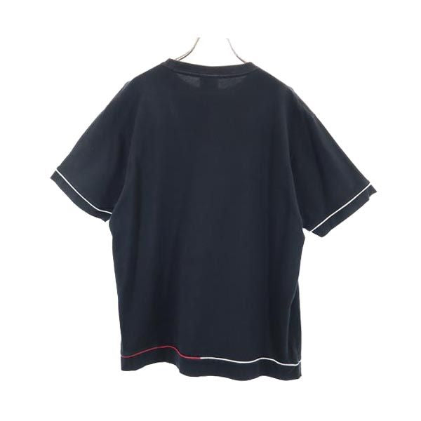 TOMMY HILFIGER トミーヒルフィガー 日本製 半袖 Tシャツ S 黒 メンズ