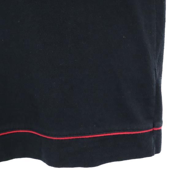 TOMMY HILFIGER トミーヒルフィガー 日本製 半袖 Tシャツ S 黒 メンズ