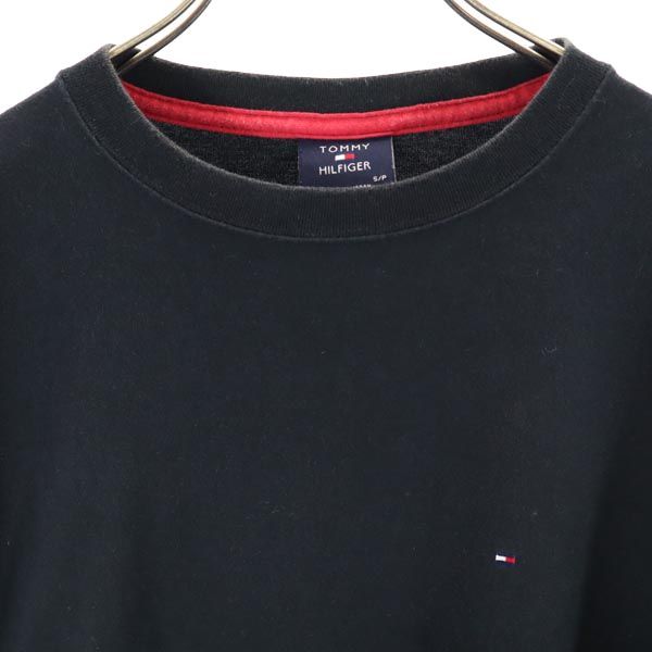 TOMMY HILFIGER トミーヒルフィガー 日本製 半袖 Tシャツ S 黒 メンズ