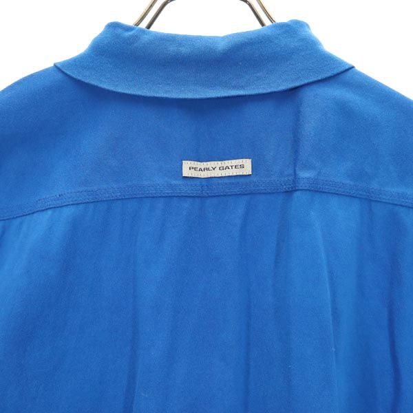 PEARLY GATES パーリーゲイツ ゴルフ 半袖 シャツ 0 ブルー系 レディース