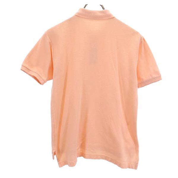 Polo by Ralph Lauren ポロバイラルフローレン 半袖 ポロシャツ 170 サーモンピンク 鹿の子 キッズ