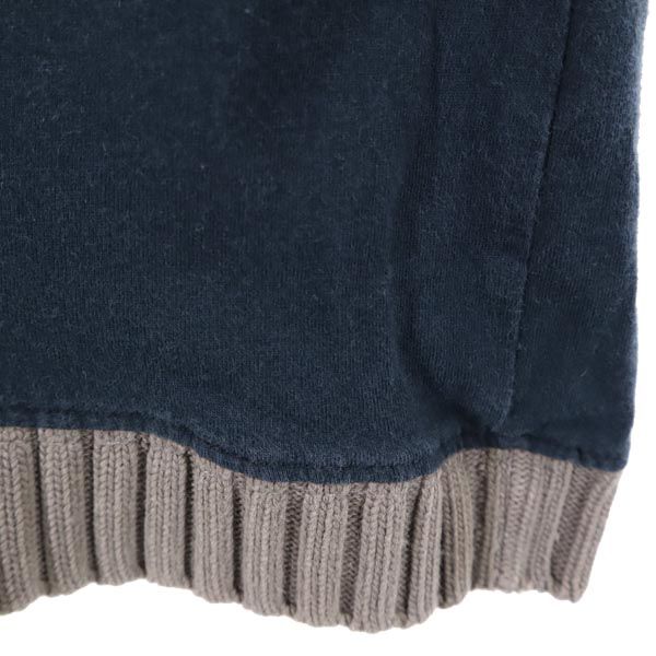 55DSL フィフティーファイブディーエスエル ロゴプリント 半袖 Tシャツ M ネイビー系 メンズ