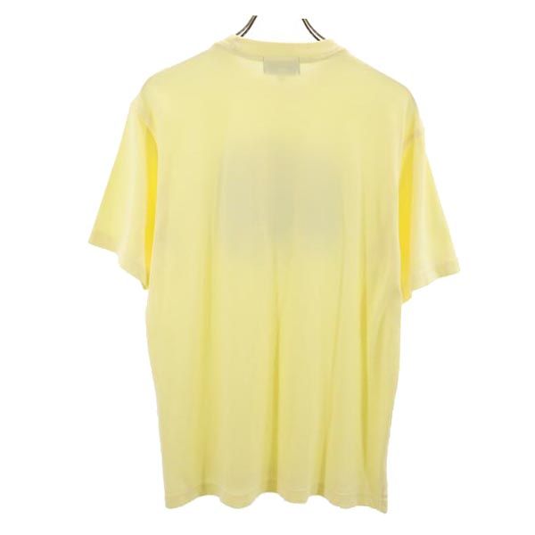MISSONI SPORT ミッソーニ スポーツ ロゴ 刺繍 半袖 Tシャツ M 黄 メンズ