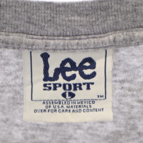 Lee SPORT リー スポーツ ロサンゼルスドジャース 半袖 Tシャツ L グレー メジャーリーグ 野球 メンズ