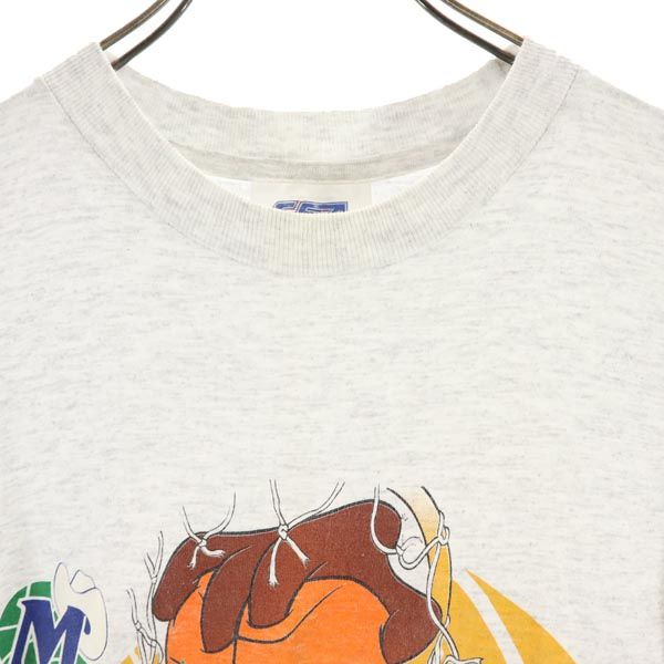 CSA 90s ワーナーブラザーズ オールド プリント 半袖 Tシャツ M グレー系 メンズ