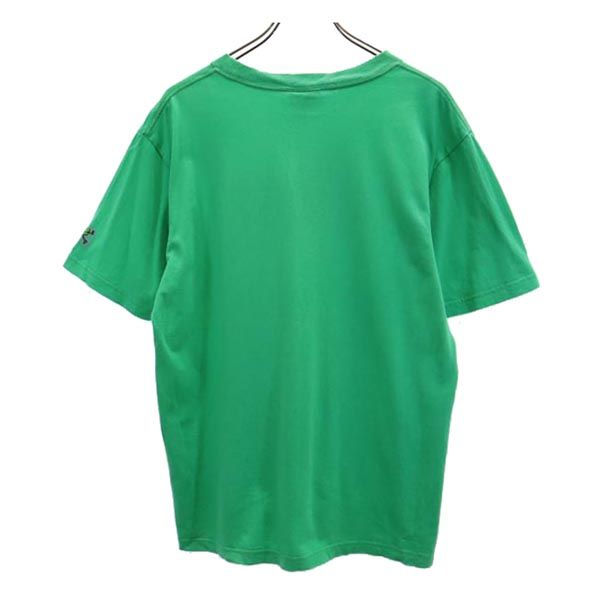 FOX RACING フォックスレーシング ロゴ プリント 半袖 Tシャツ L 緑 メンズ