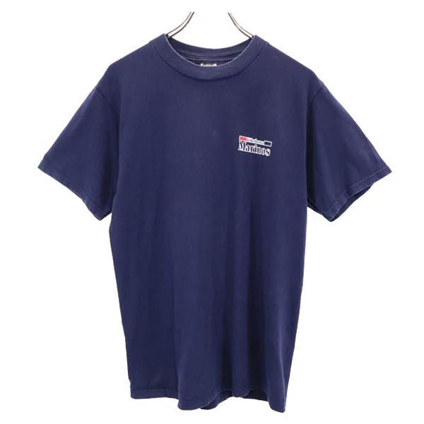 JERZEES ジャージーズ 90s オールド USA製 横浜マリノス 背番号25 村上選手 半袖 サッカー 中村 Tシャツ M 紺 メンズ