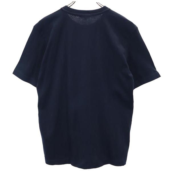 未使用 Mr.JUNK ミスタージュンコ プリント 半袖 Tシャツ M ネイビー クルーネック メンズ