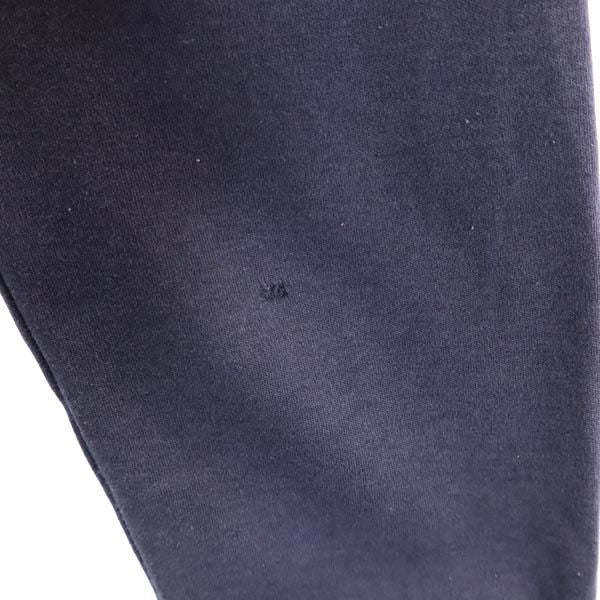 adidas アディダス 80s ヴィンテージ デサント製 ADS-22 トレフォイルロゴ 刺繍 長袖 Tシャツ M 紺 メンズ