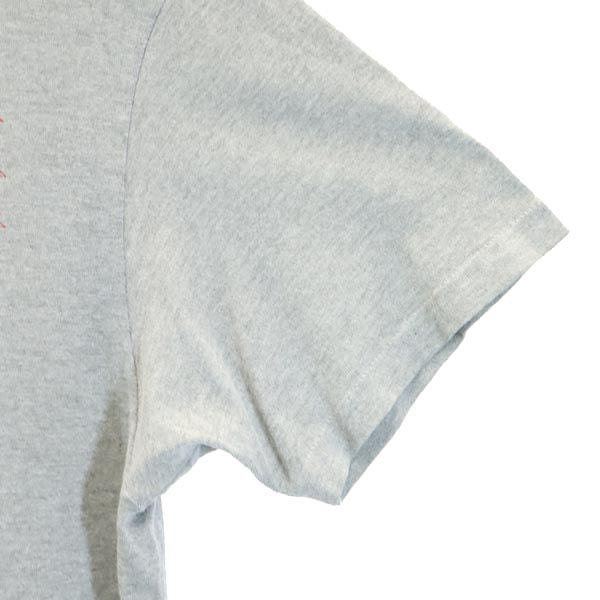 Hanes ヘインズ 90s オールド USA製 プリント 半袖 Tシャツ 42-44 グレー系 メンズ