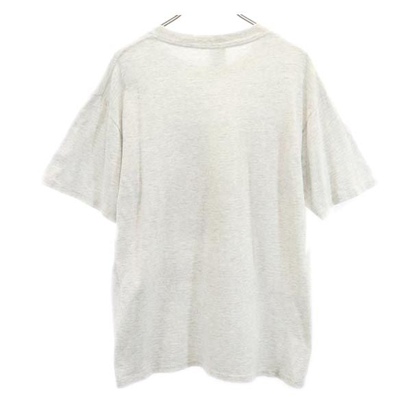 BELTON ベルトン 90s オールド USA製 プリント 半袖 Tシャツ L グレー系 メンズ
