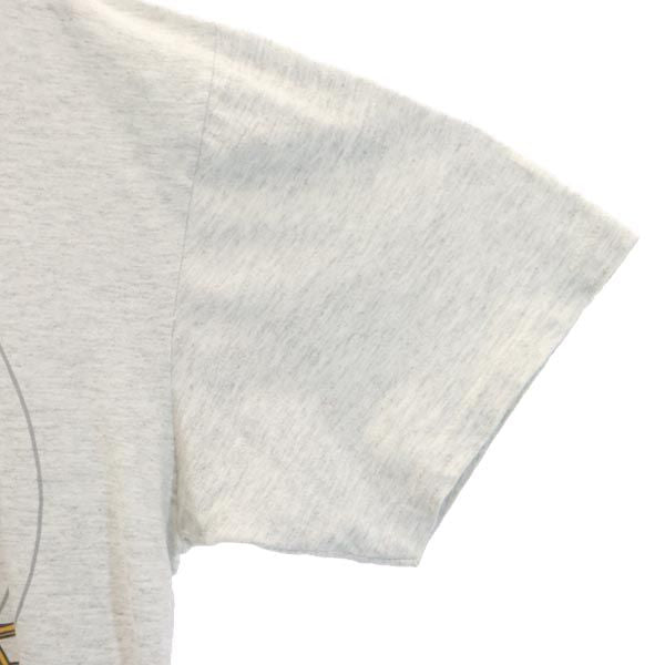 BELTON ベルトン 90s オールド USA製 プリント 半袖 Tシャツ L グレー系 メンズ