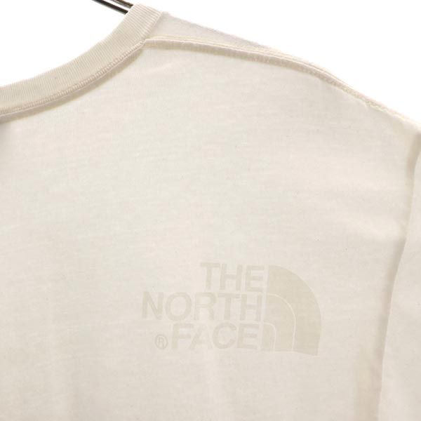 THE NORTH FACE ザノースフェイス TEK TEE NT31230 プリント 半袖 Tシャツ XL 白系 アウトドア ロゴ メンズ