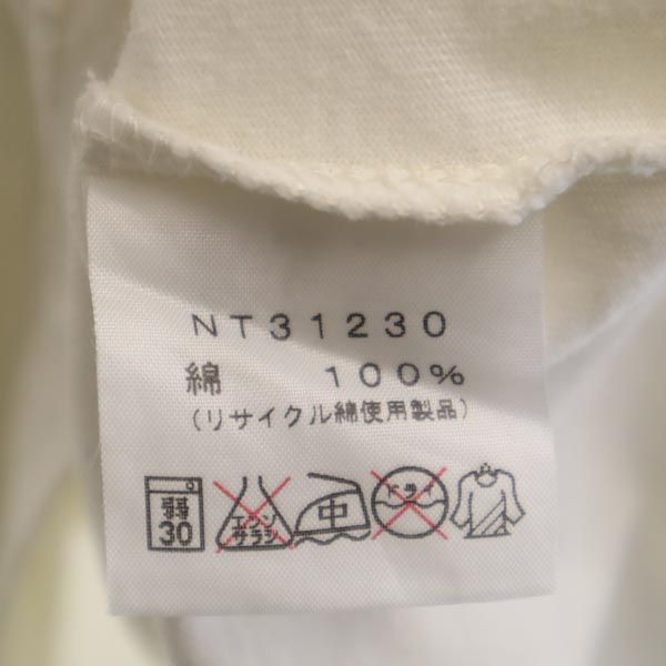 THE NORTH FACE ザノースフェイス TEK TEE NT31230 プリント 半袖 Tシャツ XL 白系 アウトドア ロゴ メンズ