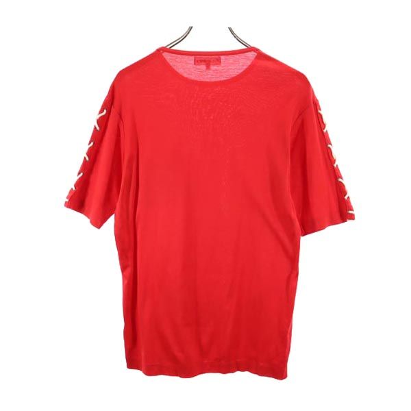 PIA SPORTS ピアスポーツ 半袖 Tシャツ 4 赤 胸ポケット付 メンズ